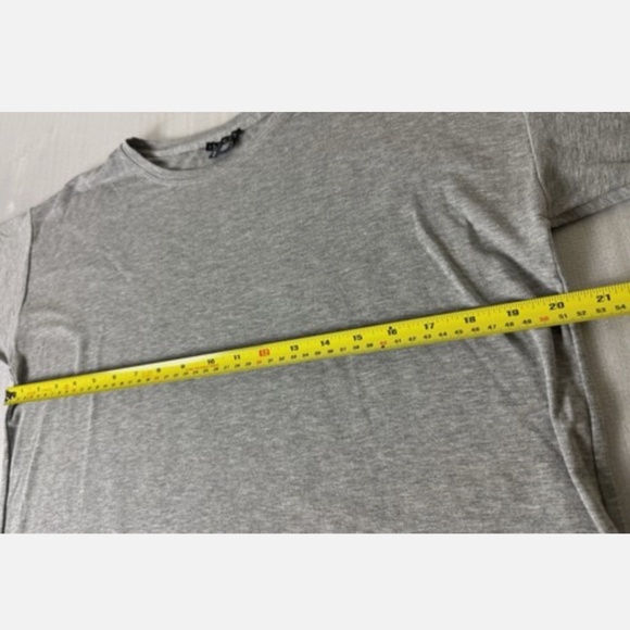 Theory Women’s Size M Gray Short Sleeve Viscose T-Shirt - Picture 6 of 7